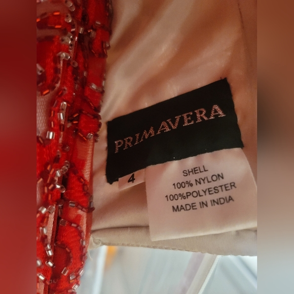 Red Primavera Formal Dress - Picture 4 of 8